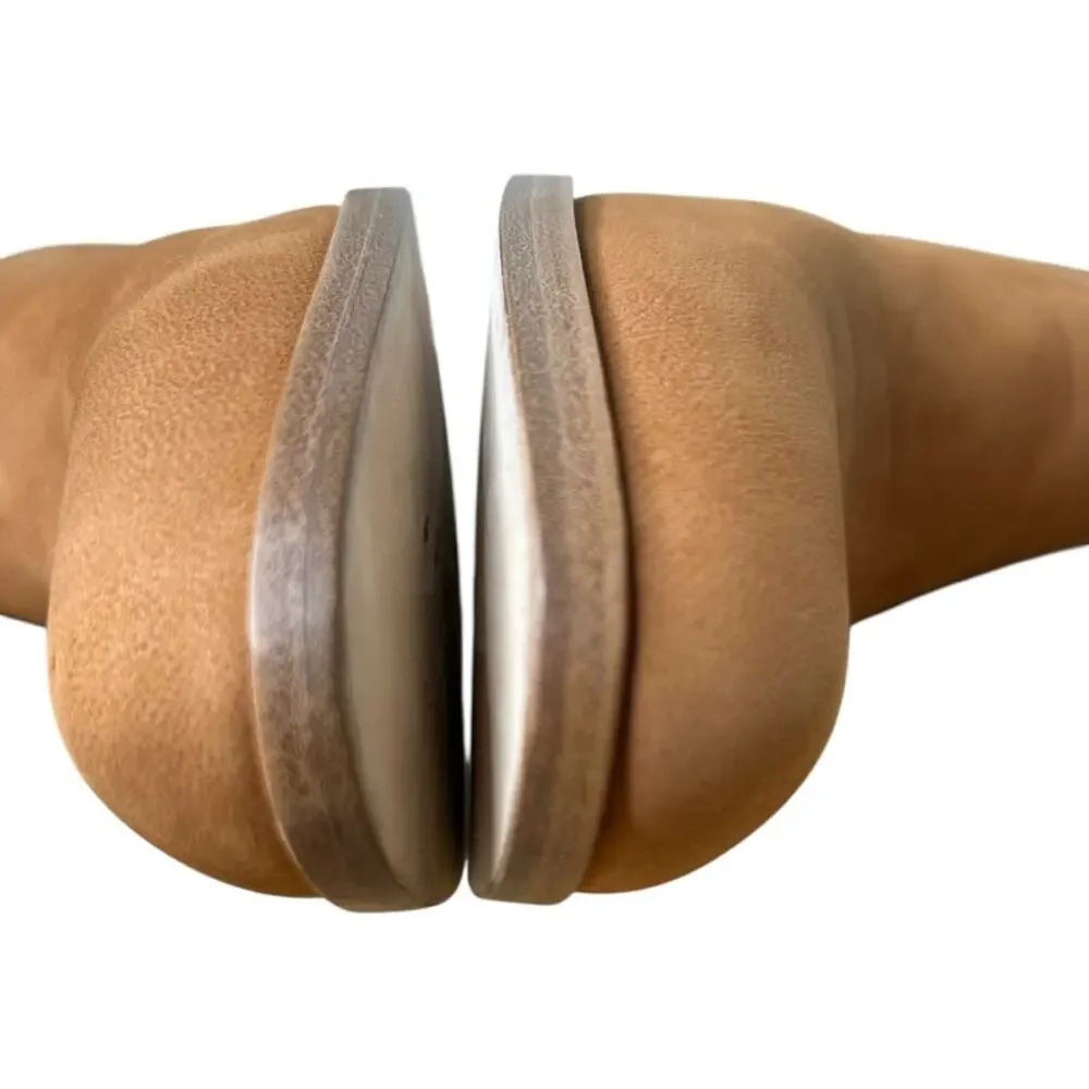 Eileen Fisher Tote Bootie Cognac Size 9 - Picture 8 of 11